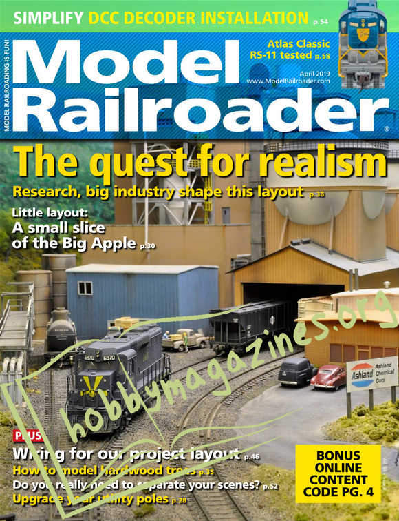 Model Railroader - April 2019