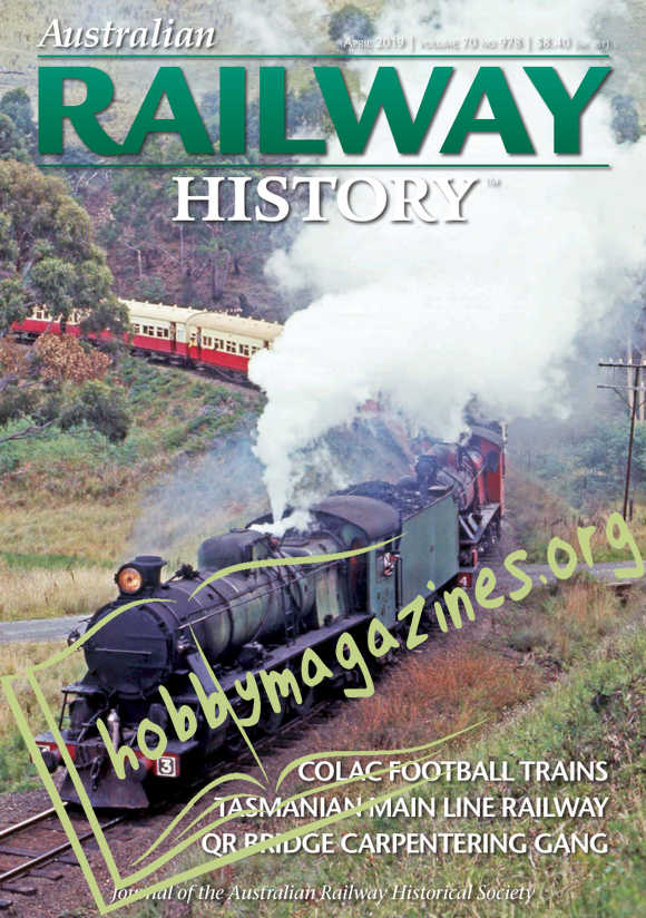 Australian Railway History - April 2019