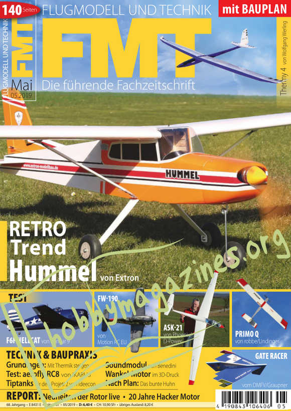 Flugmodell und Technik 2019-05