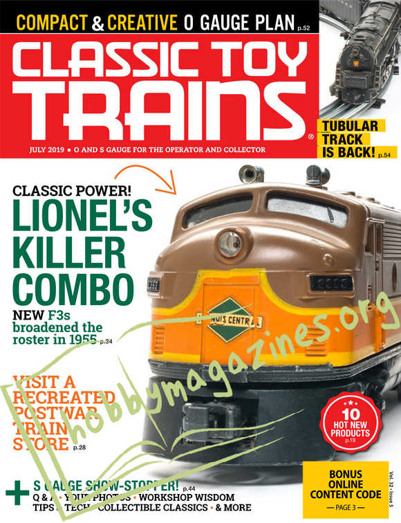 Classic Toy Trains - July 2019