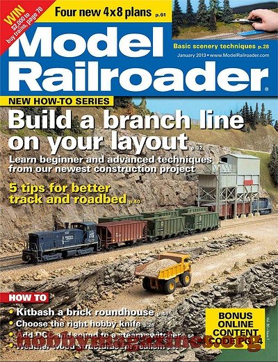 Model Railroader - January 2013