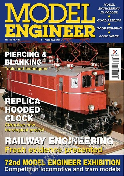 Model Engineer 4192 - 4-17 April 2003