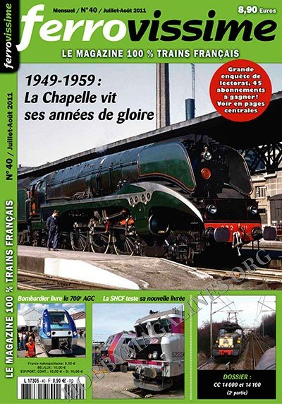 Ferrovissime 40 - Juillet/Aout 2011