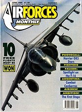 Air Forces Monthly  - June 1989