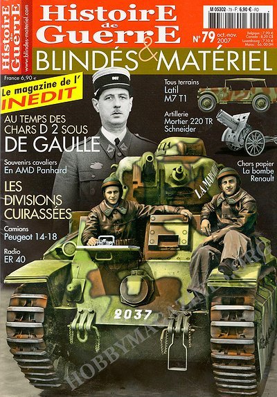 Histoire de Guerre, Blindes & Materiel - Octobre/Novembre 2007