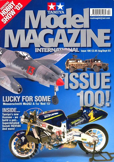 Tamiya Model Magazine 100 - August/September 2003
