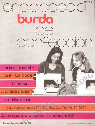  Enciclopedia Burda de Confeccion (Spanish)