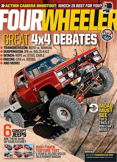 Four Wheeler - August 2013