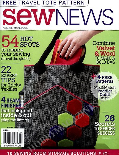 Sew News - August/September 2013