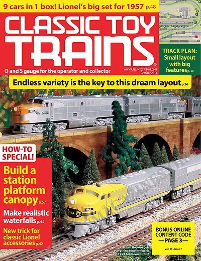 Classic Toy Trains - October 2013