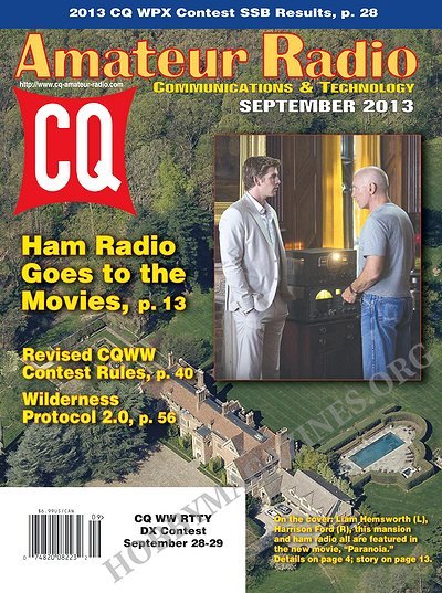 CQ Amateur Radio - September 2013