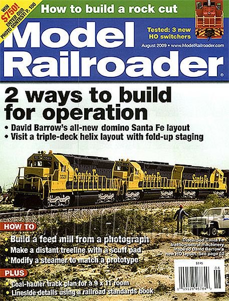 Model Railroader - August 2009