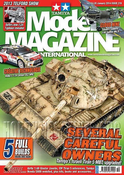 Tamiya Model Magazine International - January 2014