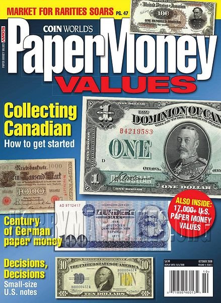 Paper Money Values Vol. 4 Iss. 5 - October 2008