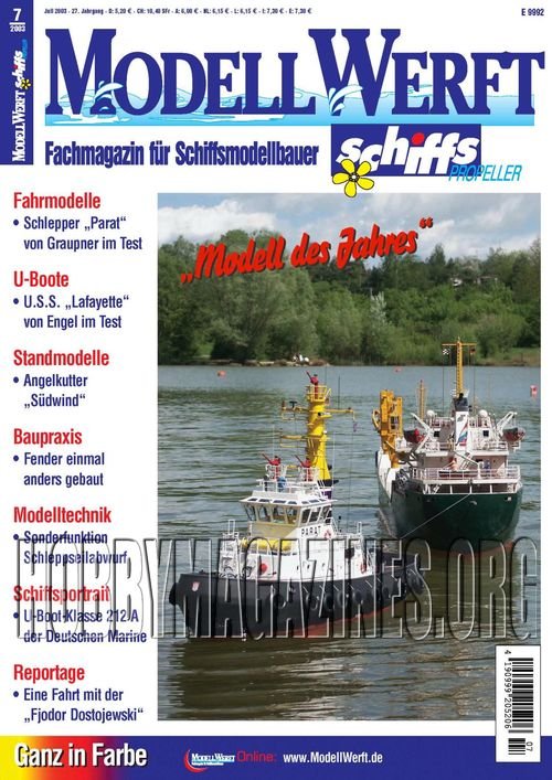 ModellWerft 2003-07