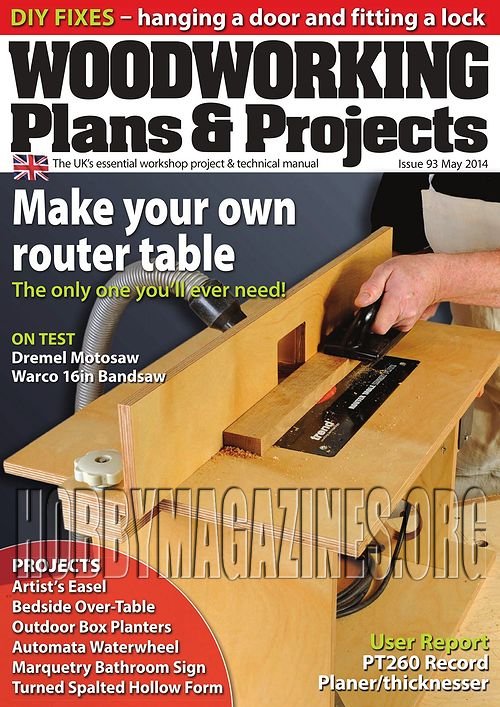 Woodworking Plans & Projects - May 2014