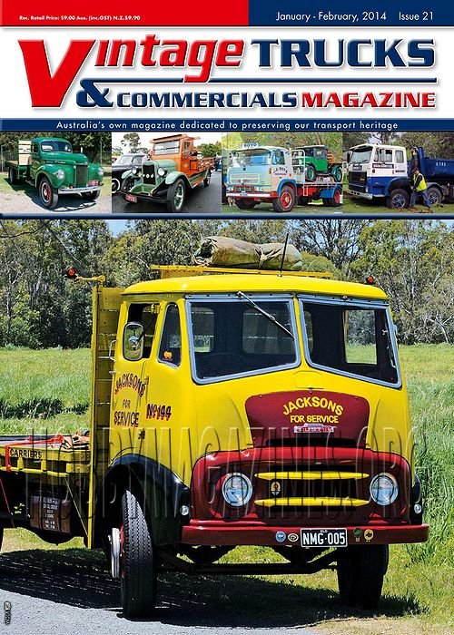 Vintage Trucks & Commercials -January/February 2014