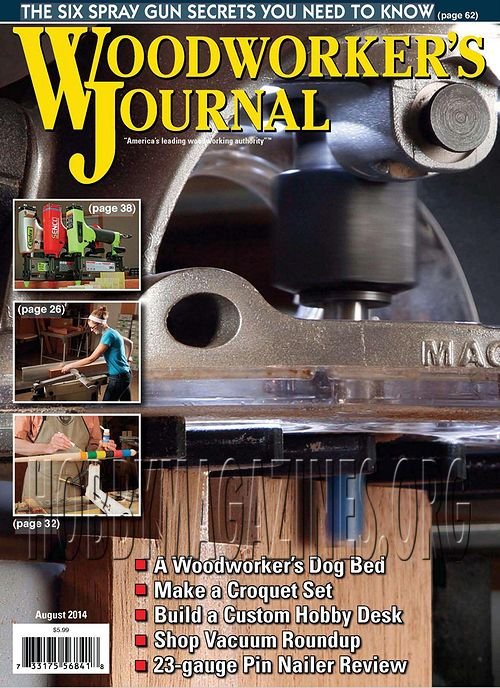 Woodworker's Journal - August 2014