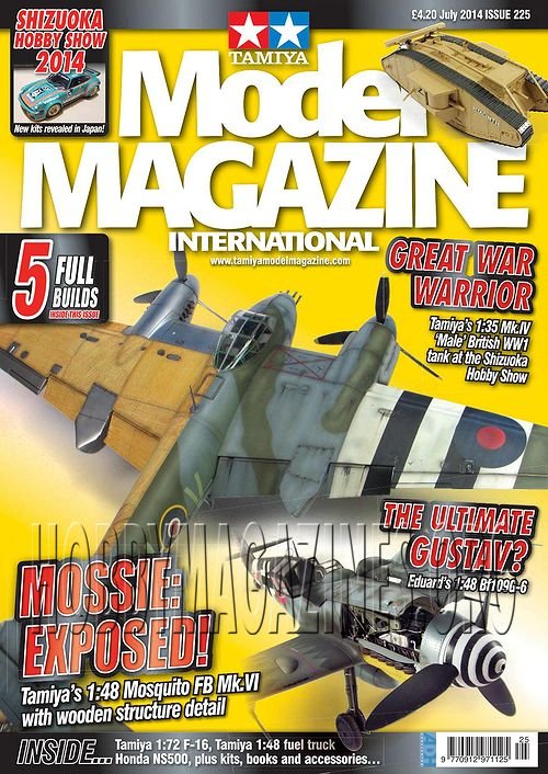 Tamiya Model Magazine International 225 - July 2014