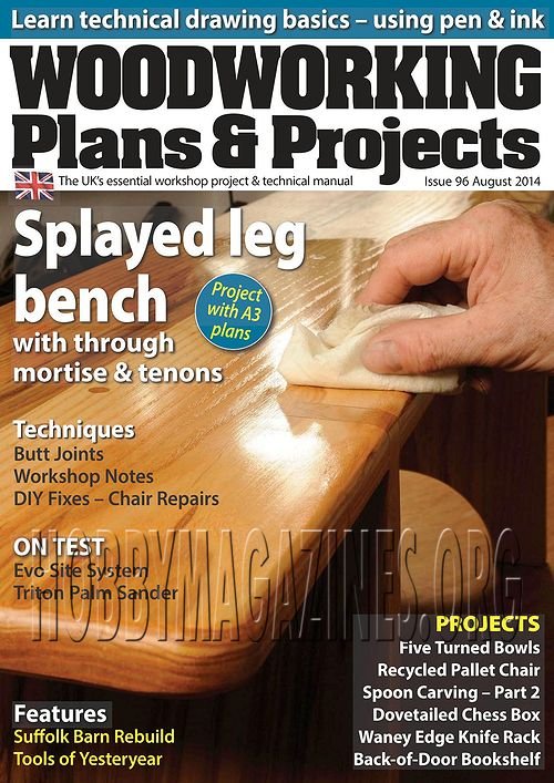 Woodworking Plans & Projects - August 2014