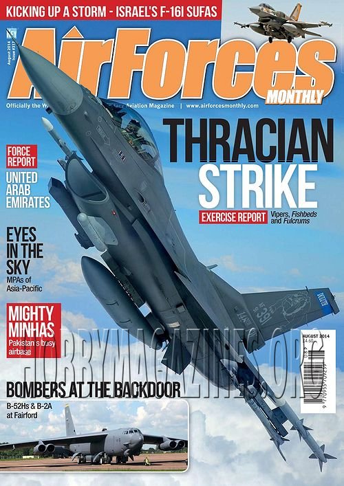 Airforces Monthly - August 2014