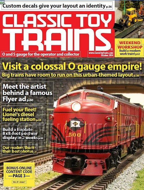 Classic Toy Trains - October 2014