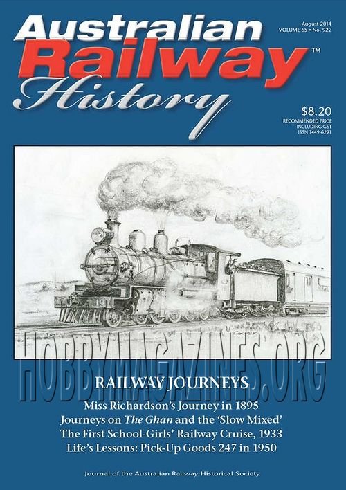 Australian Railway History - August 2014