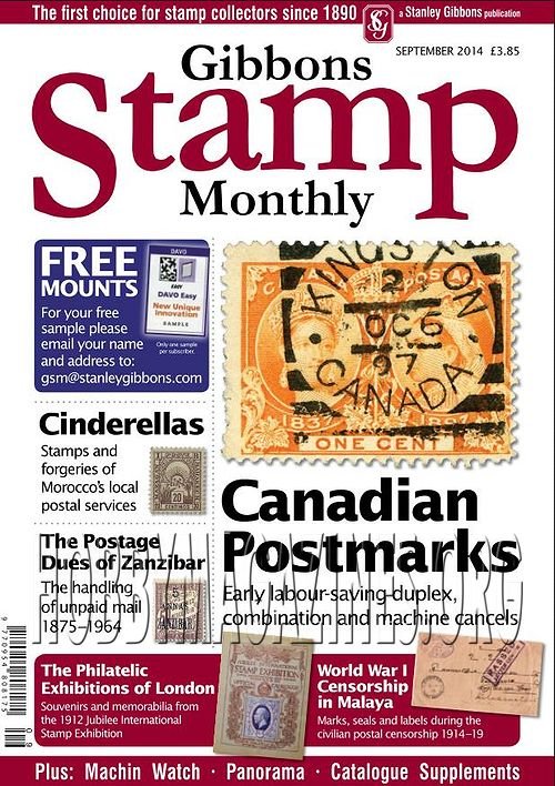 Gibbons Stamp Monthly - September 2014