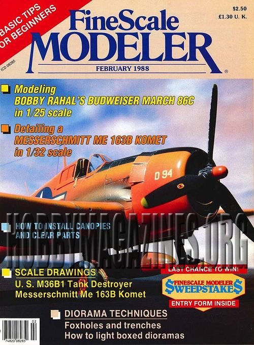 FineScale Modeler - February 1988