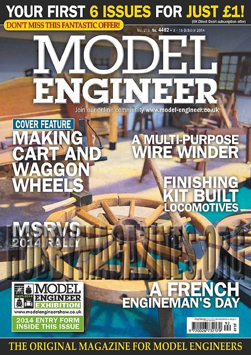 Model Engineer 4492 - 3-16 October 2014