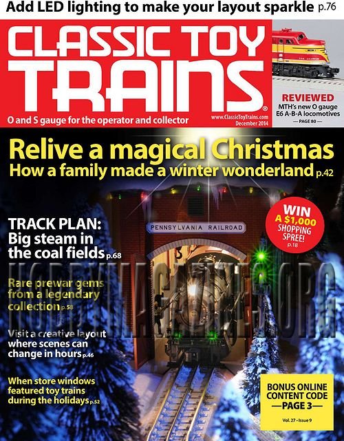 Classic Toy Trains - December 2014