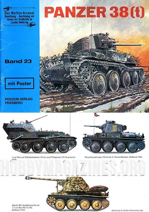 Waffen-Arsenal 023 - Panzer 38 (t)