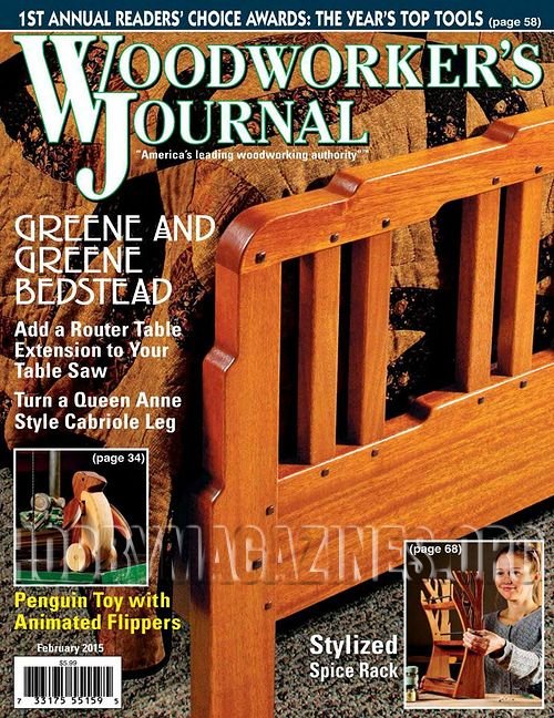 Woodworker’s Journal - February 2015