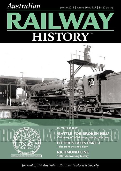 Australian Railway History – January 2015