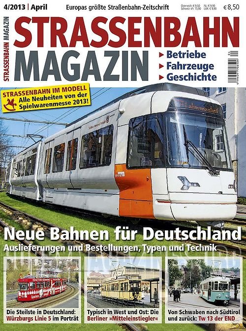 Strassenbahn Magazin 2013-04