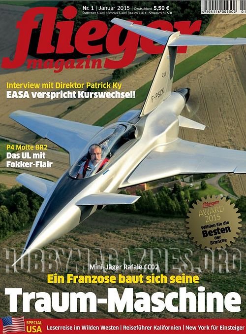 Fliegermagazin - Januar 2015