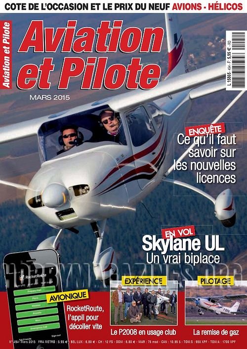 Aviation et Pilote – Mars 2015