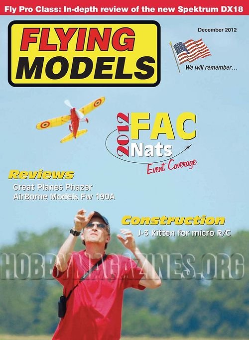 Flying Models  - december 2012