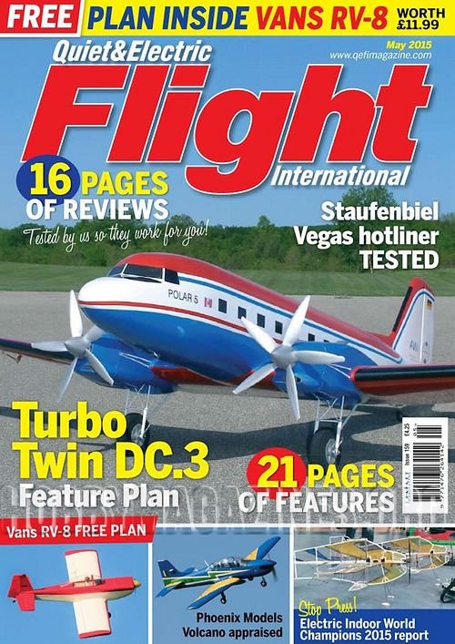 Quiet & Electric Flight International - May 2015