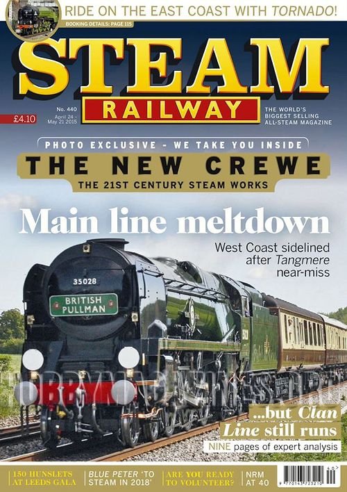 Steam Railway 440, 24 April - 21 May 2015