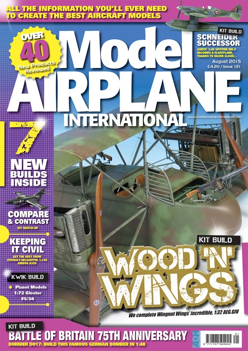 Model Airplane International 121 - August 2015