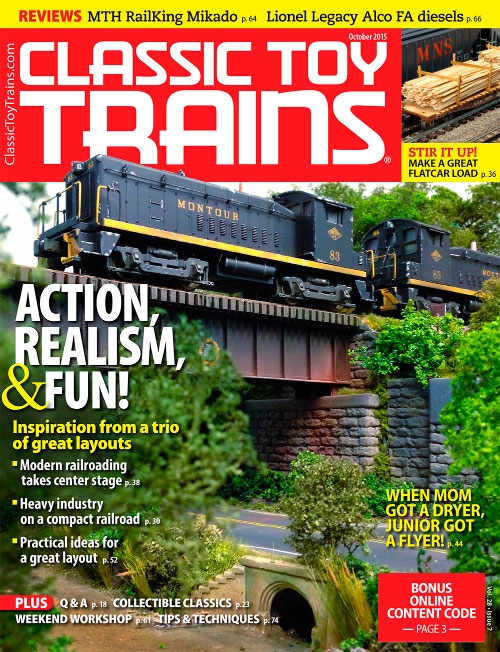 Classic Toy Trains - October 2015