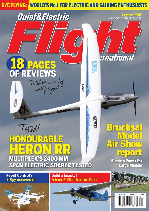 Quiet & Electric Flight International - August 2015