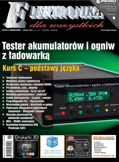  Elektronika Dla Wszystkich 2015-09