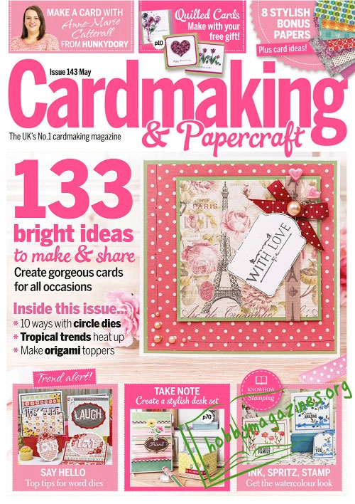 Cardmaking & Papercraft – May 2015