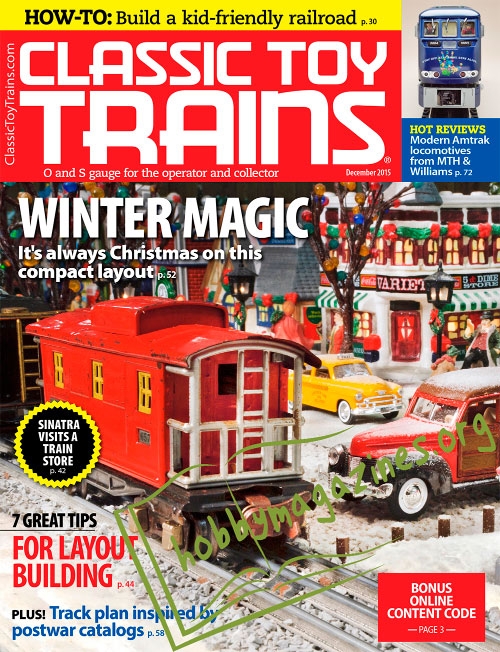 Classic Toy Trains - December 2015