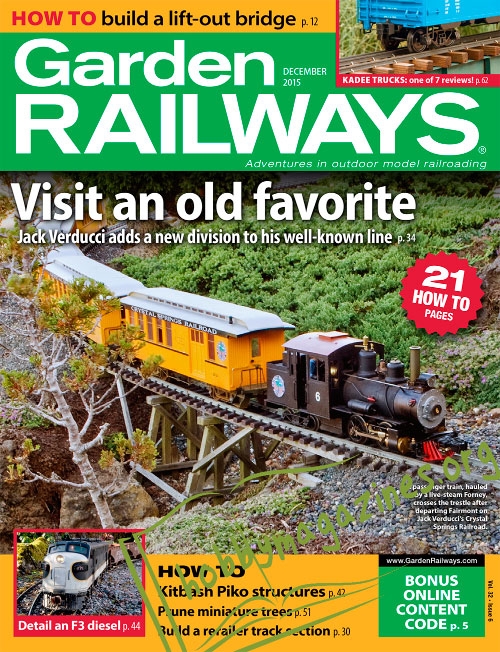 Garden Railways - December 2015