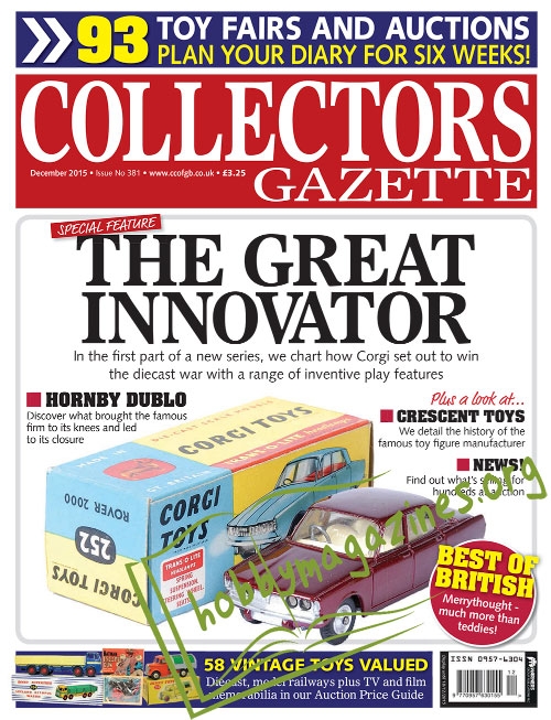 Collectors Gazette - December 2015