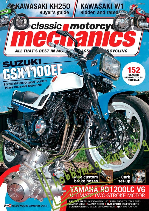 Classic Motorcycle Mechanics - January 2016 » Hobby ...