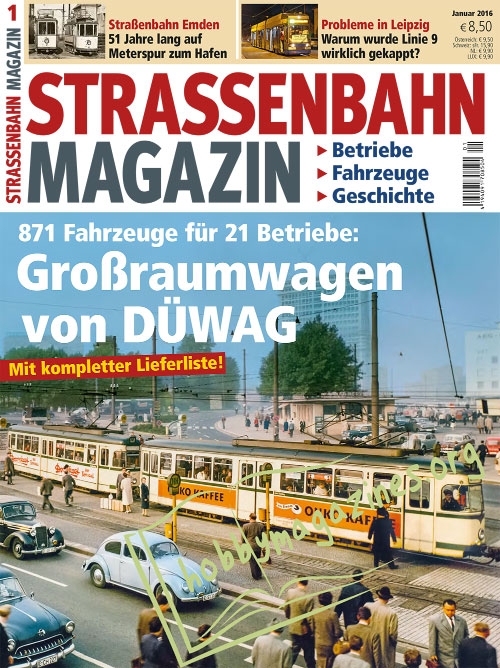 Strassenbahn Magazin 2016-01